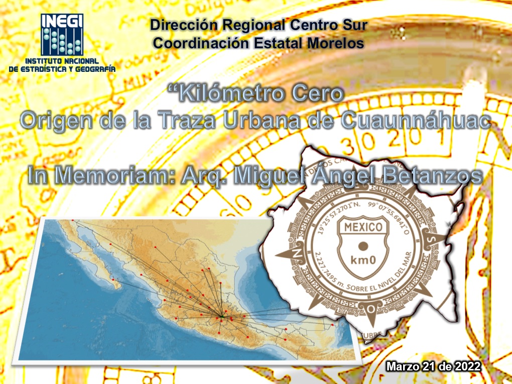 Kilómetro Cero - Origen de la Traza Urbana Cuauhnáhuac